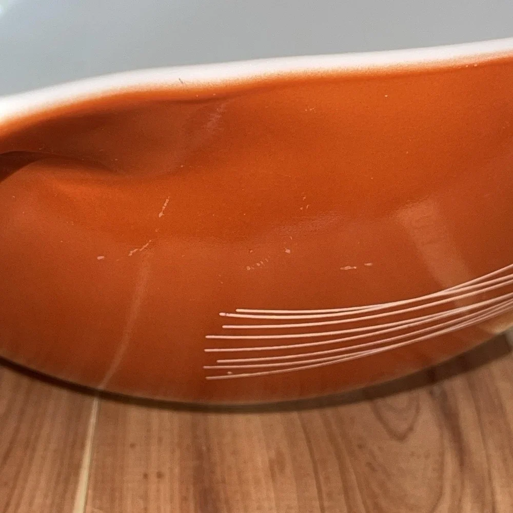 Vintage PYREX Autumn Harvest Cinderella Mixing Bowl # 443 Fall Thanksgiving